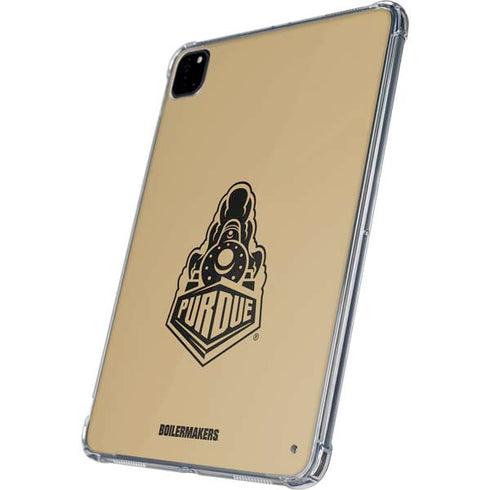 Purdue Gold Signature Logo iPad Pro 11in (2024) Clear Case
